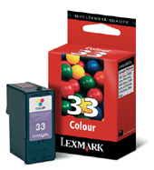Lexmark Color Print Cartridge No. 33